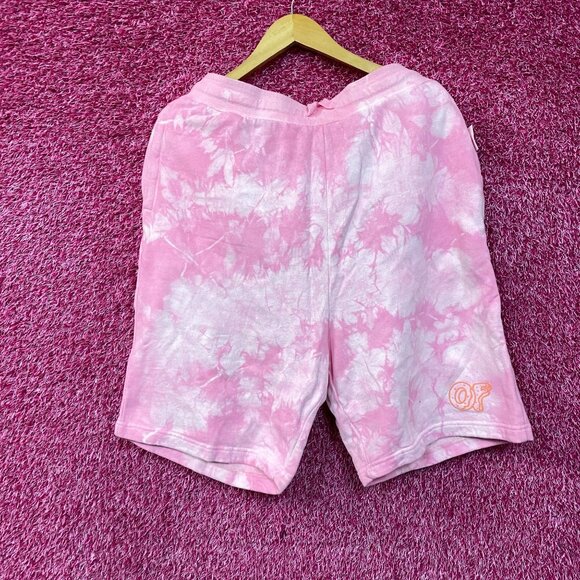Odd Future Pink Tie-Dye Sweat Shorts XL - Picture 1 of 4